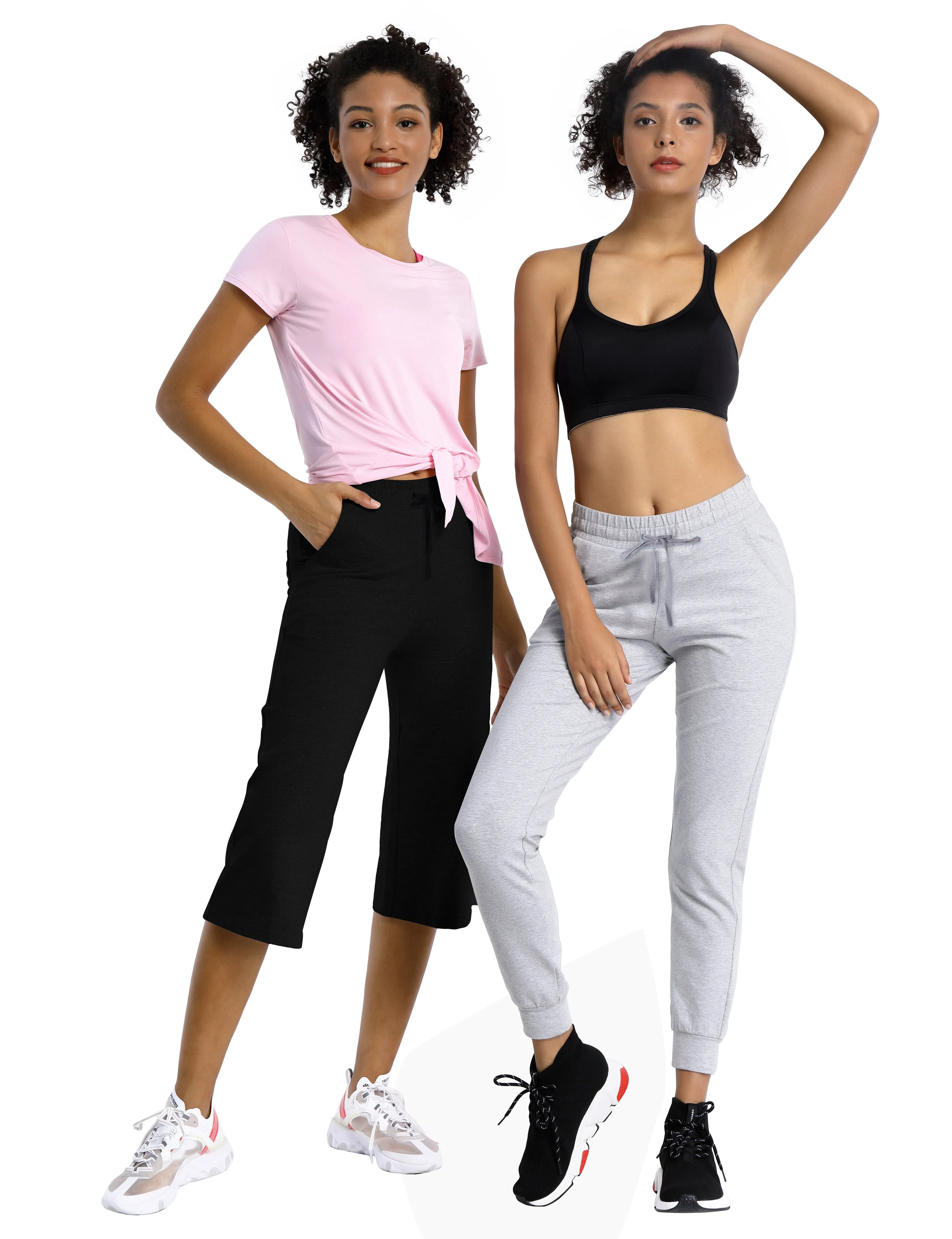 BUBBLELIME 90C/10S Pocket Lounge Adjustable Pants 19??inseam_yoga