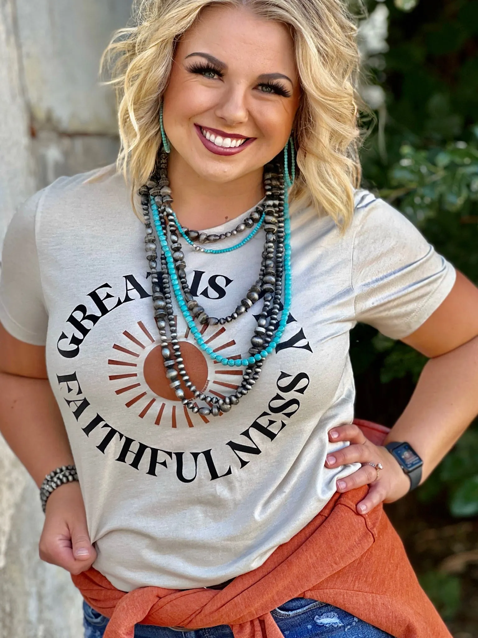 Great is Thy Faithfulness Tee by Texas True Threads