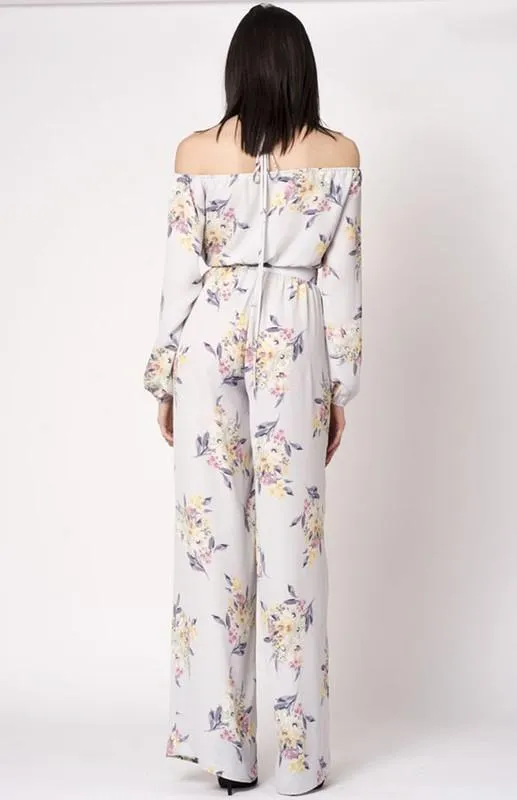 High Waist Floral Pants
