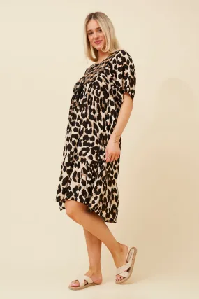 HONDA ANIMAL PRINT DRESS