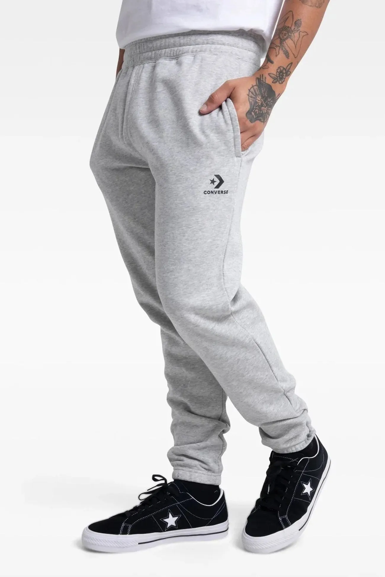 Star Chevron Core Pant Grey Marle